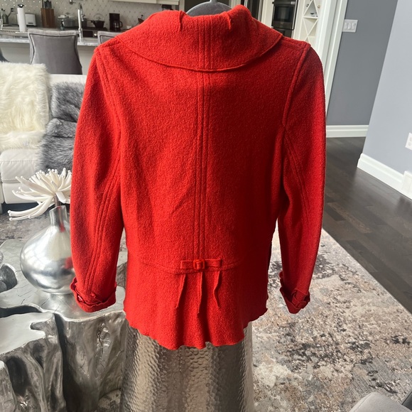 Lana Lee pumpkin spice coloured blazer jacket size 14 very pretty plus size - Picture 7 of 16